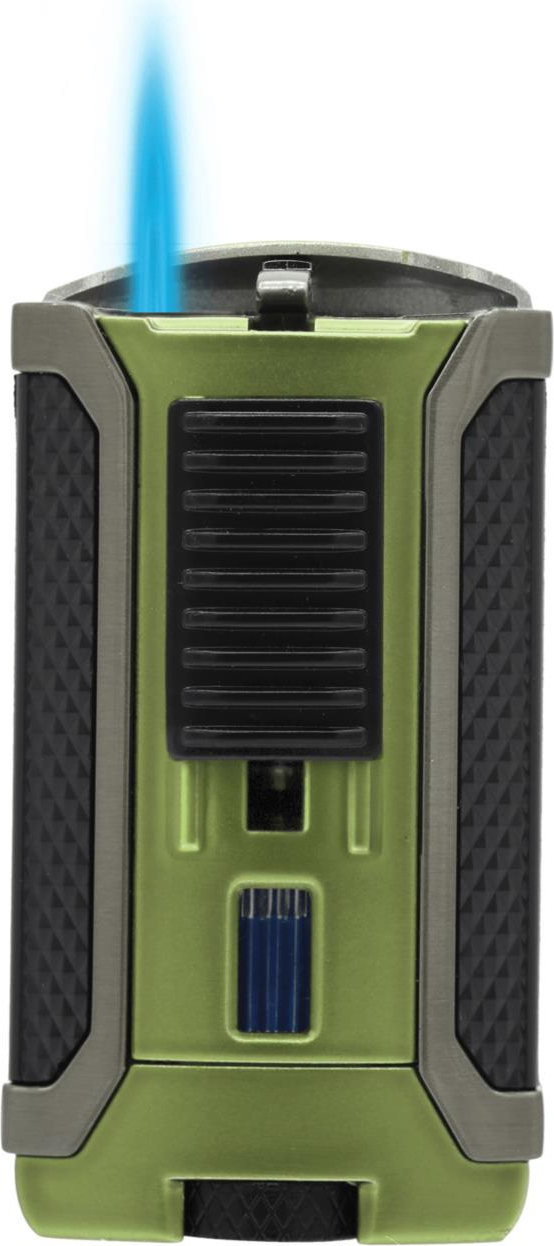 COLIBRI Apex II Green & Black Jet Lighter
